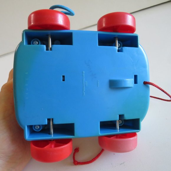 Fisher Price 1993 Telephone Pull Toy WORKS! read all descriptions & see pictures - Picture 10 of 13